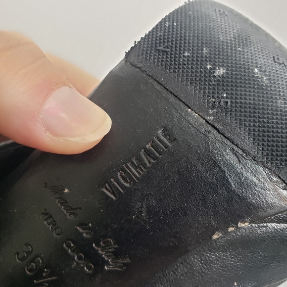 Vic Matie heeled leather booties black - Picture 6 of 9